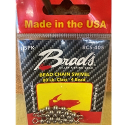Brad' Bead Chain Swivel