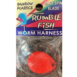 Rainbow Plastics Rumble Fish Worm Harness