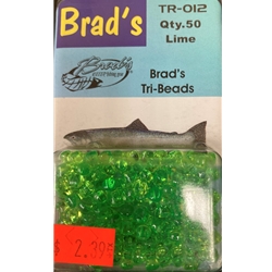 Brad's Tri-Beads 50 ct
