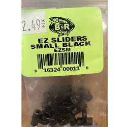 B n R EZ Sliders Small Black 6pk