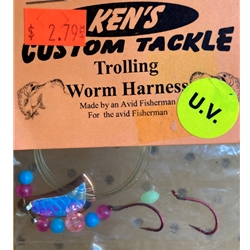 Ken's Custom Tackle Trolling Worm Harness