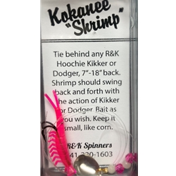 R&K Kokanee Shrimp Spinners