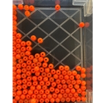 Glow Orange 5mm 20ct