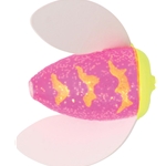 Glitter Pink Chartreuse Tiger Sz2