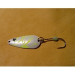 Kokanee Creek Chartreuse Splatter Spoon