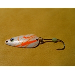 Kokanee Creek Orange Splatter Spoon