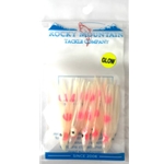 5 Pack Glow Pink Ghost Squid