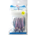 5 Pack UV Pink Sundown Squids