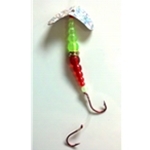 Silver Sparkle Ruby/Chartreuse  6