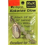 Kokanee Glow Nickel/White