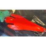 Fluorescent Orange 4" Rigged w/ Treble Hook