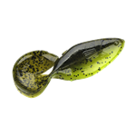 Rage Shad Green Pumpkin Chartreuse 5pk5pk