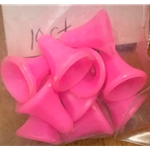 T Beads Bubblegum Pink 10 ct