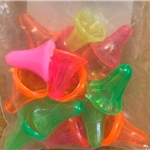 T Beads Assorted Colors 10ct