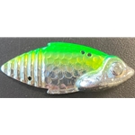 Chartreuse/ Green Hammered 3/4 oz 2 3/8" 1pk