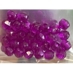 Dark Purple Faceted 4mm 25ct