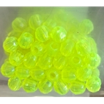 Chartreuse Faceted 4mm 25ct