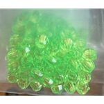 Lime Faceted 4mm 25ct