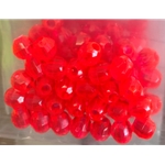 Flame Faceted 4mm 25ct