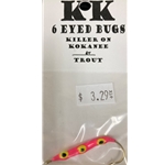 K K Lures 6 Eyed Bugs