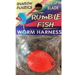 Rainbow Plastics Rumble Fish Worm Harness