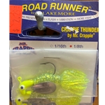 Road Runner Crappie Thunder Spinner Jigs 2pk