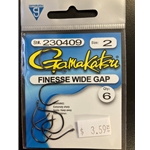 Gamakatsu Finesse Wide Gap  6ct