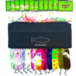 Runs True Fishing (RTF) (Kokanee/Trout) 24PCS Bundle: Dakota Dodger + Hoochie Rigs + Storage Wrap