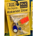R&K Kokanee Glow Spinners