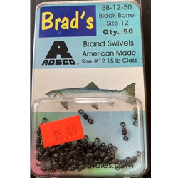 Brad's Black Barrel swivels