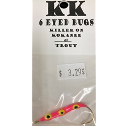 K K Lures 6 Eyed Bugs