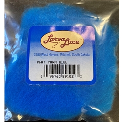 Larva Lace Phat Yarn Blue