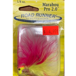 Road Runner Maribou Pro 2.0 Spinner Jigs 1/8oz