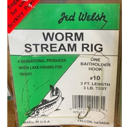 Jed Welsh Worm Stream Rig