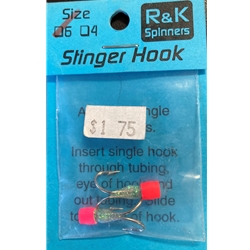 R&K Sz6 Stinger Hooks 2ct