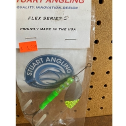 Stuart Angling Flex Series 5 Nickel Chartreuse Green