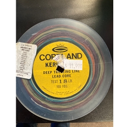 Cortland Lead Core Deep Trolling Line 18lb test 100 yd Spool