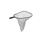 Large Rubber Coated Nylon Mesh Net Head