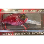 Clear Red Black Middle Diver 3/4 oz