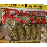 Rage Shad Gold Bling 5pk