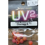 UV2 Blood Drop Clownegg 6mm 10ct