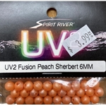 UV2 Fusion Peach Sherbert 6mm 30ct