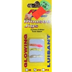 Force Lures Mousse Jigs Sz 10 3pk