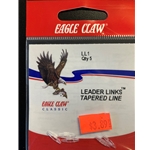 Eagle Claw Leader Links Tapered Line 5ct