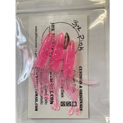 J&K Glow Squid Skirts 3pk