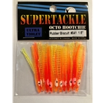 Supertackle Octo Hoochie 1.5" 10pk