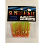 Supertackle Octo Hoochie 1.5" 10pk