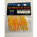 Supertackle Octo Hoochie 1.5" 10pk
