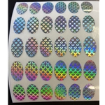 Silver Moonjelly Scale  sz 2 60ct