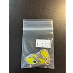 Chartreuse Scale w/Eye Sz1 6ct